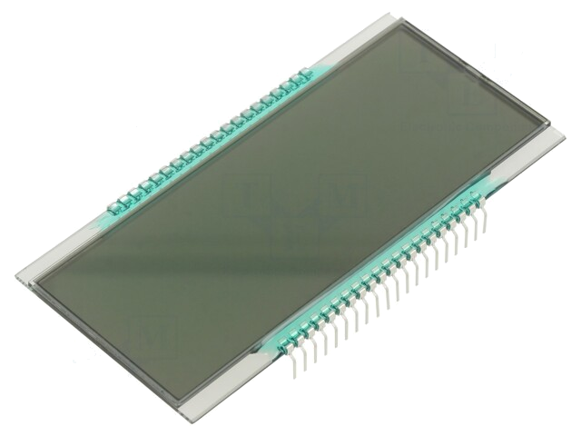 Display: LCD; 7-segment; STN Positive; A.cijfers: 4; 94x5,7mm Display: LCD; 7-segment; STN Positive; A.cijfers: 4; 94x5,7mm